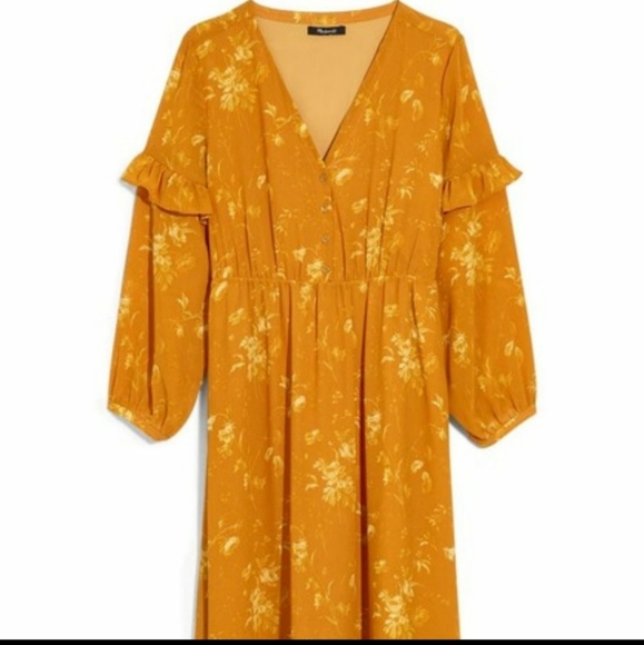 NWT Madewell long sleeve dress - Picture 3 of 4